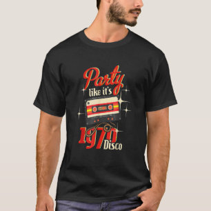 Camiseta Festa como se fosse a Disco 1970, 1970, Festa Funk