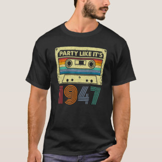Camiseta Festa como se fosse um Costum da Festa Retro 70 em