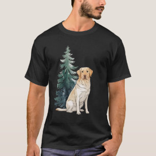Camiseta Festa da Árvore de Natal do Cão Amante do Natal