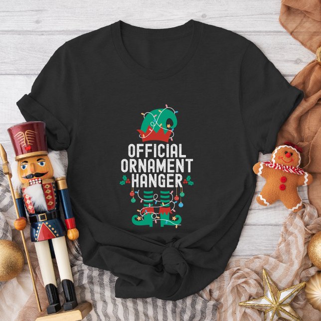 Camiseta Festa da Equipe do Elf de Natal e Correspondência  (Criador carregado)