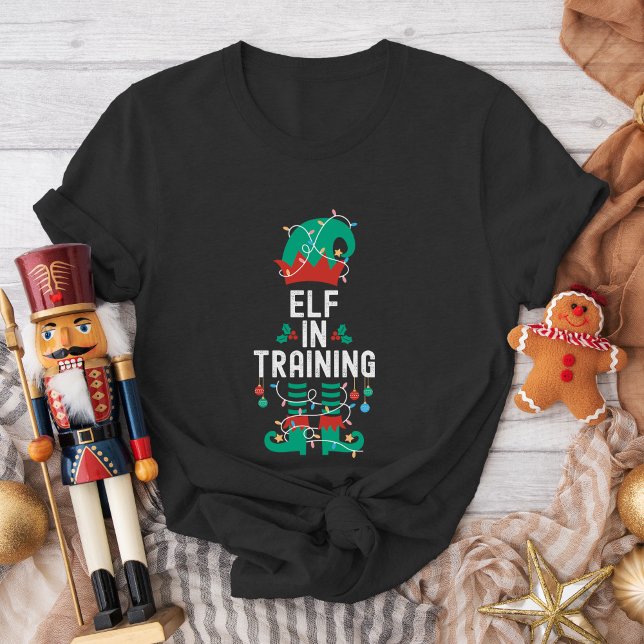 Camiseta Festa da Equipe do Elf de Natal e Correspondência  (Criador carregado)