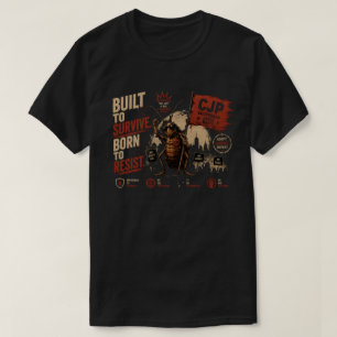 Camiseta Festa da Janta de Baratas - Construída para Sobrev