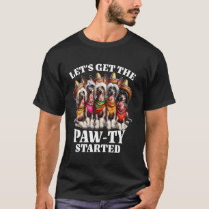 Camiseta Festa da Pata do Cão Crestudo Cinco de Maio do Cão