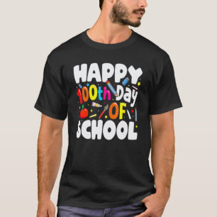 Camiseta Festa de 100 dias de aula Fantasia de professor 10
