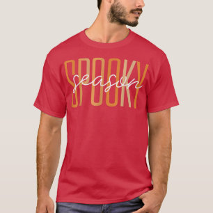 Camiseta Festa de Ação de Graças de Spooky Fall Halloween