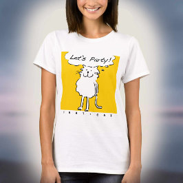Camiseta Festa de Amantes de Gatos