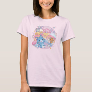 Camiseta Festa de Anime Tom e Jerry Candy