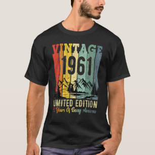 Camiseta festa de aniversário 61rua 61 Anos Espetacular Edi