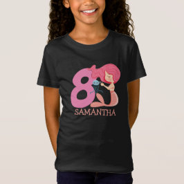 Camiseta Festa de aniversário 8ª Sereia