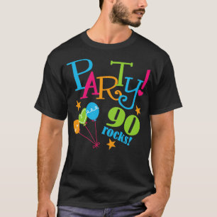 Camiseta Festa de aniversário 90