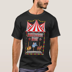 Camiseta Festa de aniversário Birthday Boy Carousel