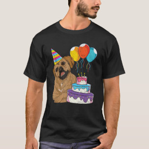 Camiseta Festa de aniversário Cachorro Animal Pet Puggle