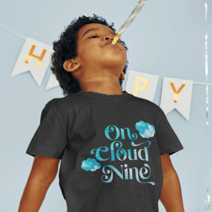 Camiseta Festa de aniversário Cloud Nine Boy
