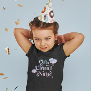 Camiseta Festa de aniversário Cloud Nine Girl