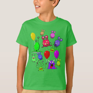 Camiseta Festa de aniversário com Aliens