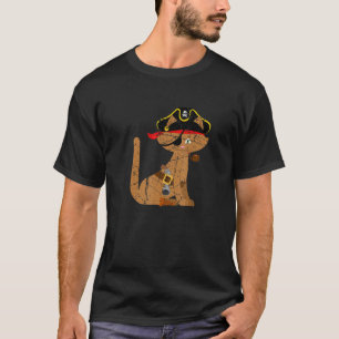 Camiseta Festa de aniversário Considerada Gato-Pirata-Gato