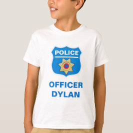 Camiseta Festa de aniversário da polícia