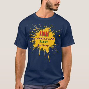Camiseta Festa de Aniversário das Crianças de Halloween Hal