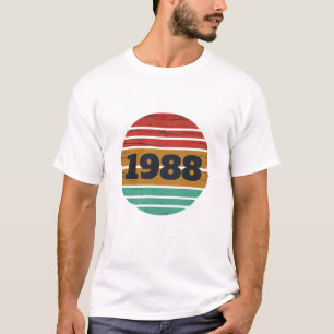 Camiseta Festa de aniversário de 35ª safra personalizada