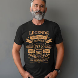 Camiseta Festa de aniversário de 50 anos personalizada vint