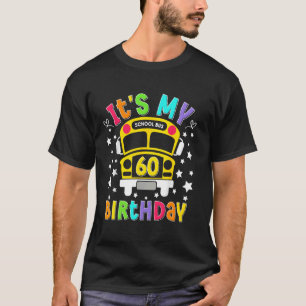 Camiseta Festa de Aniversário de 60 anos Engraçada na Escol