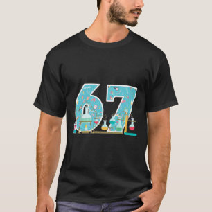 Camiseta Festa de Aniversário de 67 anos do Cientista Lab S