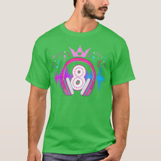 Camiseta Festa de Aniversário de 8 anos de Música Oitavo An