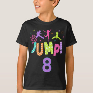 Camiseta Festa De Aniversário De Aniversário De Trampoline
