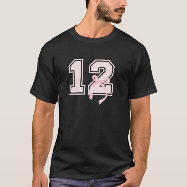 Camiseta Festa de aniversário de coquete de 12 com 12 anos (Frente)