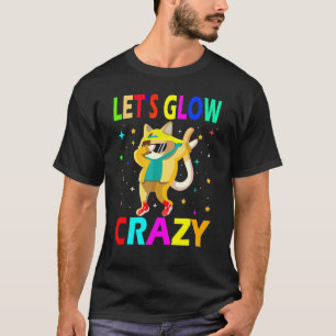 Camiseta Festa de aniversário de Dabbing de Glow Crazy para