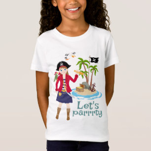 Camiseta Festa de aniversário de diversão do mapa do tesour