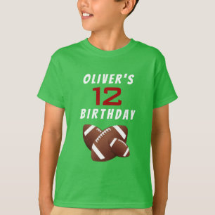 Camiseta Festa de aniversário de Futebol Convidado de Honra