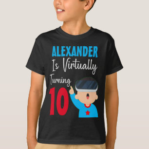 Camiseta Festa de aniversário de Jogos de Realidade Virtua