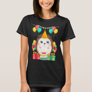 Camiseta Festa de aniversário De Porte Dão Ao Animal Fofo B