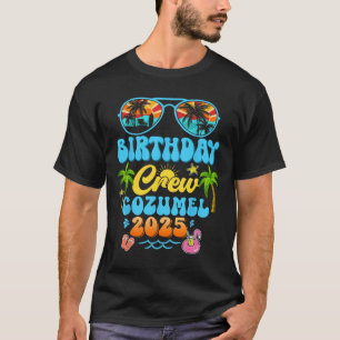 Camiseta Festa de Aniversário em Cozumel Cruzeiro de Férias