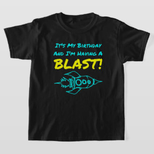 Camiseta Festa de aniversário Epic Space Dart Blaster
