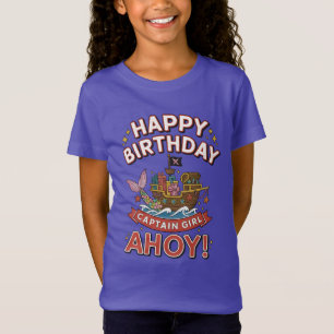 Camiseta Festa de Aniversário Infantil Pirata Família