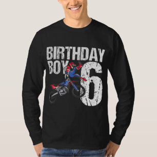 Camiseta festa de aniversário motocross MX 6