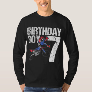 Camiseta festa de aniversário motocross MX 7