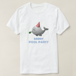 Camiseta Festa de Aniversário na Piscina