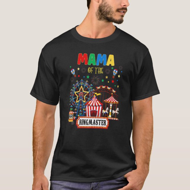 Camiseta Festa de aniversário R do Anel da Família de Combi (Frente)