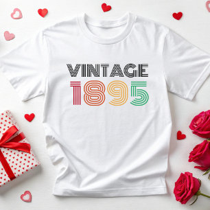 Camiseta Festa de aniversário Vintage 20 40th 50th 60th 70