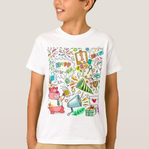 Camiseta festa de ano novo