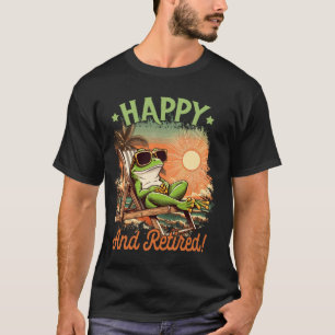 Camiseta Festa de Aposentadoria do Sapo Colega de Trabalho 