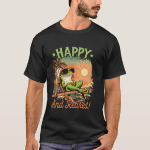 Camiseta Festa de Aposentadoria do Sapo Colega de Trabalho