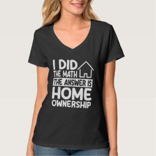 Camiseta Festa de Aquecimento de Casa de Custo de Proprieda