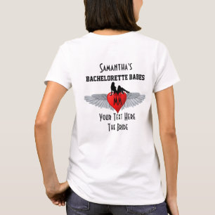 Camiseta Festa de bacheorette estilo tatuagem