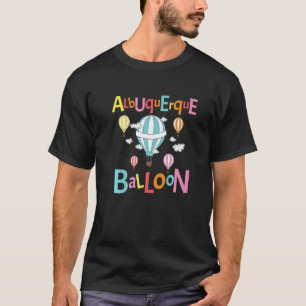 Camiseta Festa de Balão de Albuquerque Novo México Balão de
