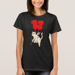 Camiseta Festa de Balões de 12 de Aniversários para Criança