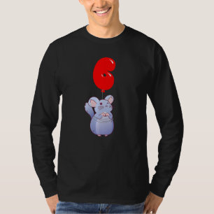 Camiseta Festa de Balões de Crianças de Bairthday, 6 Chinch